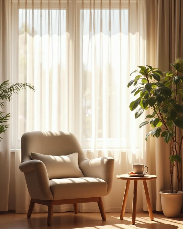 A calm space to recover from burnout